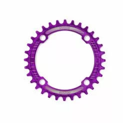 Plateau Mono HOPE RETAINER RING 12V SHIMANO 4 Trous 96 Mm Violet