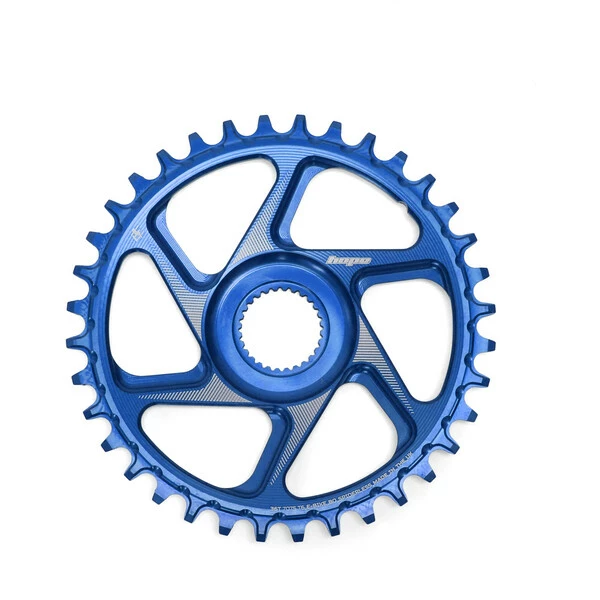 Plateau Mono HOPE SPIDERLESS RR E-BIKE 9/10/11/12V BOSCH Direct Mount Bleu 6 Plateau Mono HOPE SPIDERLESS RR E-BIKE 9/10/11/12V BOSCH Direct Mount Bleu – Image 4