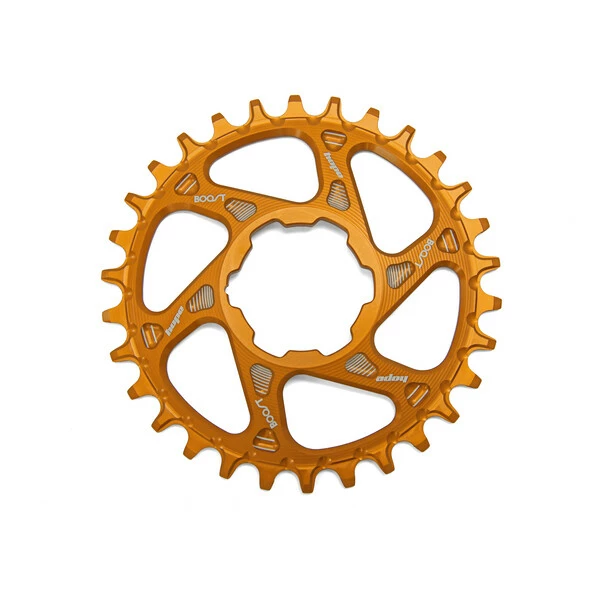 Plateau Mono HOPE SPIDERLESS RETAINER RING BOOST 12V SHIMANO Direct Mount Offset 3 Mm Orange 6 Plateau Mono HOPE SPIDERLESS RETAINER RING BOOST 12V SHIMANO Direct Mount Offset 3 Mm Orange – Image 4