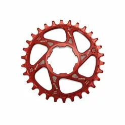Plateau Mono HOPE SPIDERLESS RETAINER RING BOOST 12V SHIMANO Direct Mount Offset 3 Mm Rouge -Pas Cher Pédaliers Magasin 1709975 015B600x6005D