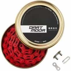 Chaîne 1 V DARTMOOR CORE BICYCLE 1/8" Rouge -Pas Cher Pédaliers Magasin 328323 015B600x6005D