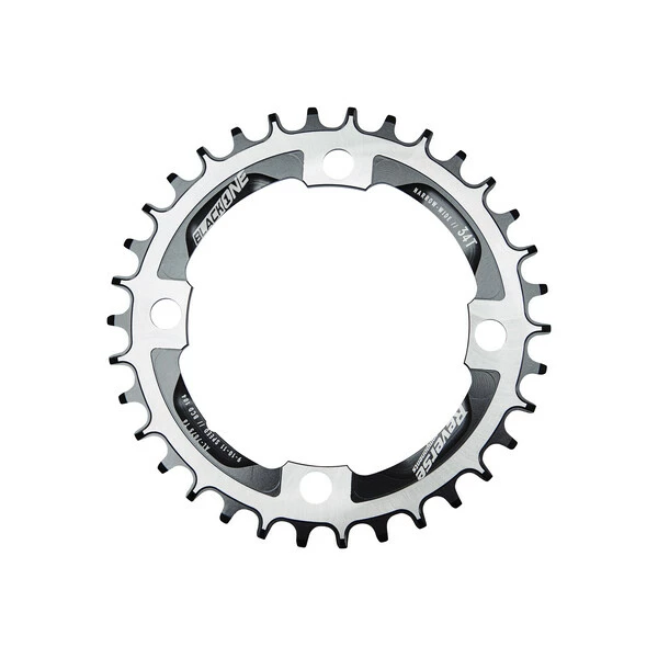 Reverse Components Plateau REVERSE BLACK ONE NARROW WIDE 9/10/11 V 4 Trous 104mm 4 Reverse Components Plateau REVERSE BLACK ONE NARROW WIDE 9/10/11 V 4 Trous 104mm – Image 2