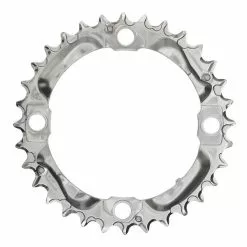 Plateau Intermédiaire SHIMANO DEORE M530 9V 4 Trous 104 Mm Argent