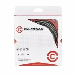 CLARKS Standard Kit De Câbles Et Gaine De Dérailleur CLARKS UNIVERSEL PRE-LUBE CARBON 7143D -Pas Cher Pédaliers Magasin 600x600 117508 1579879004034 1