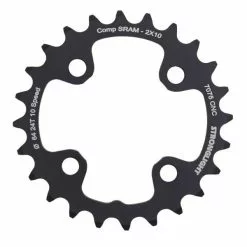 Plateau Intérieur STRONGLIGHT ALU 7075 10V Double 4 Trous 64 Mm