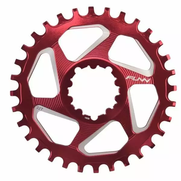 Plateau Mono FUNN SOLO DX NARROW WIDE 10/11V Sram Direct Mount Offset 6 Mm Rouge 4 Plateau Mono FUNN SOLO DX NARROW WIDE 10/11V Sram Direct Mount Offset 6 Mm Rouge – Image 2