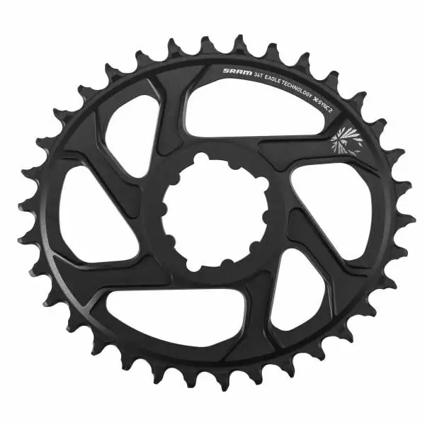 Plateau Mono SRAM EAGLE X-SYNC2 OVAL 12V Direct Mount Offset 6 Mm 3 Plateau Mono SRAM EAGLE X-SYNC2 OVAL 12V Direct Mount Offset 6 Mm