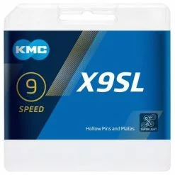 Chaîne 9V KMC X9SL Ti-N Or -Pas Cher Pédaliers Magasin 600x600 161827 15589504304288 1