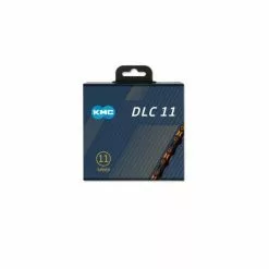 Chaîne 11V KMC DLC11 Noir/Orange -Pas Cher Pédaliers Magasin 600x600 161841 15579942015493 1