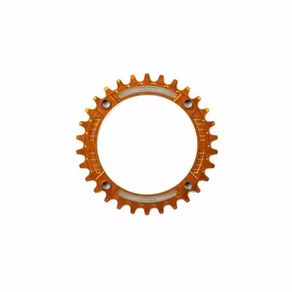 Plateau Mono HOPE NARROW WIDE 10/11/12V 4 Trous 104 Mm Orange 6 Plateau Mono HOPE NARROW WIDE 10/11/12V 4 Trous 104 Mm Orange – Image 4