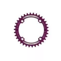 Plateau Mono HOPE NARROW WIDE 10/11/12V 4 Trous 104 Mm Violet -Pas Cher Pédaliers Magasin 600x600 180469 15798810525331