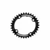 Plateau Mono HOPE NARROW WIDE OVAL 10/11/12V 4 Trous 104 Mm Noir