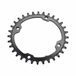 Wolf-tooth Plateau WOLF TOOTH 104 BCD ELLIPTICAL 9/10/11/12V 4 Trous 104mm Noir -Pas Cher Pédaliers Magasin 600x600 255829 16275396581109 1