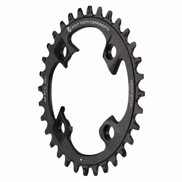 Wolf-tooth Plateau WOLF TOOTH 88 BCD 10V Shimano M985 4 Trous 88mm Noir 4 Wolf-tooth Plateau WOLF TOOTH 88 BCD 10V Shimano M985 4 Trous 88mm Noir – Image 2