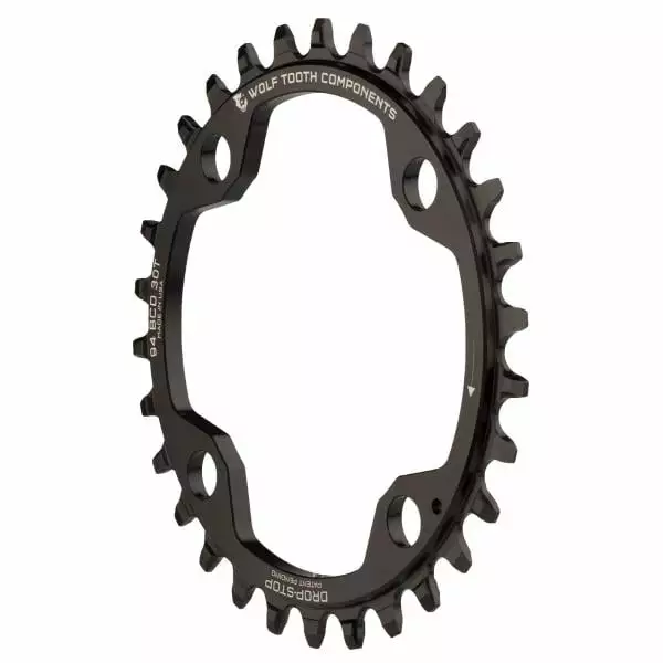 Wolf-tooth Plateau WOLF TOOTH 94 BCD 10/11V Sram X01/X1/GX/NX 4 Trous 94mm Noir 6 Wolf-tooth Plateau WOLF TOOTH 94 BCD 10/11V Sram X01/X1/GX/NX 4 Trous 94mm Noir – Image 4