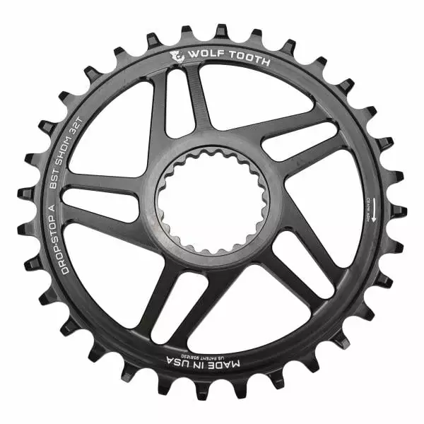 Wolf-tooth Plateau Mono WOLF TOOTH BOOST 9/10/11/12V Shimano Direct Mount Offset 3mm Noir 4 Wolf-tooth Plateau Mono WOLF TOOTH BOOST 9/10/11/12V Shimano Direct Mount Offset 3mm Noir – Image 2