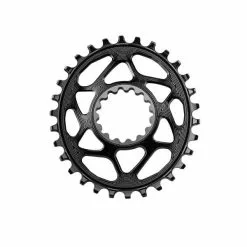 Plateau Mono ABSOLUTEBLACK OVAL E.THIRTEEN 9/10/11/12V Direct Mount Noir