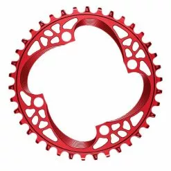 Plateau Mono ABSOLUTEBLACK 104BCD 9/10/11/12V 4 Trous 104mm Rouge -Pas Cher Pédaliers Magasin 600x600 259805 1625132869873