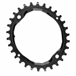 Plateau Mono ABSOLUTEBLACK OVAL 104BCD 9/10/11/12V 4 Trous Noir -Pas Cher Pédaliers Magasin 600x600 259807 16251339799964