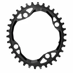 Plateau Mono ABSOLUTEBLACK OVAL 104BCD 9/10/11/12V 4 Trous Noir -Pas Cher Pédaliers Magasin 600x600 259807 16251339905015 1