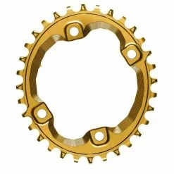 Plateau Mono ABSOLUTEBLACK OVAL 96BCD XT M8000/MT700 9/10/11/12V 4 Trous 96mm Or -Pas Cher Pédaliers Magasin 600x600 259825 16251425733933 1