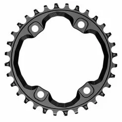 Plateau Mono ABSOLUTEBLACK 96BCD XTM8000/MT700 9/10/11/12V 4 Trous 96mm Noir