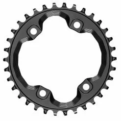 Plateau Mono ABSOLUTEBLACK 96BCD XTM8000/MT700 9/10/11/12V 4 Trous 96mm Noir -Pas Cher Pédaliers Magasin 600x600 259833 16251329820972 1