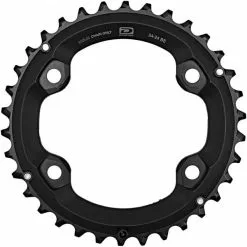 Plateau Extérieur SHIMANO DEORE FC-M6000-2 10V 4 Trous 96 Mm Noir -Pas Cher Pédaliers Magasin 600x600 308545 16625310534503 1
