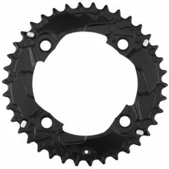 Plateau Extérieur SHIMANO DEORE FC-M617 10V 4 Trous 104 Mm Noir -Pas Cher Pédaliers Magasin 600x600 308549 16614924796391 1