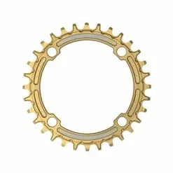 Plateau Mono HOPE RETAINER RING NARROW WIDE 9/10/11/12V 4 Trous 104 Mm Champagne