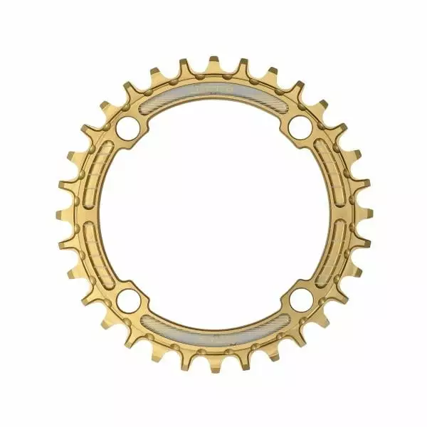 Plateau Mono HOPE RETAINER RING NARROW WIDE 9/10/11/12V 4 Trous 104 Mm Champagne 3 Plateau Mono HOPE RETAINER RING NARROW WIDE 9/10/11/12V 4 Trous 104 Mm Champagne