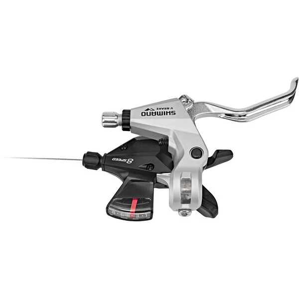 Levier De Frein Et Commande De Vitesse Droite SHIMANO ST-M310 8V Argent/Noir 4 Levier De Frein Et Commande De Vitesse Droite SHIMANO ST-M310 8V Argent/Noir – Image 2