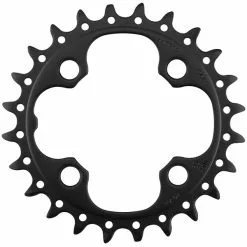 Plateau SHIMANO DEORE FC-M522 10V 4 Trous 64 Mm Noir